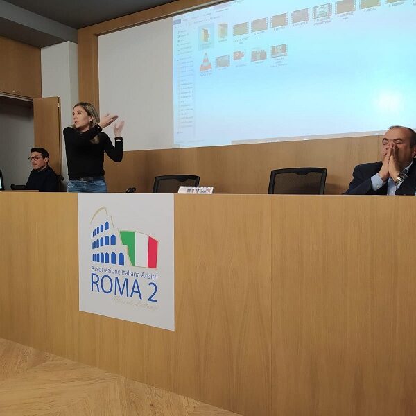 Di Monte durante la riunione