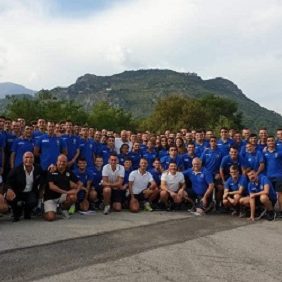 Il gruppo di Eccellenza e Promozione a fine lavori