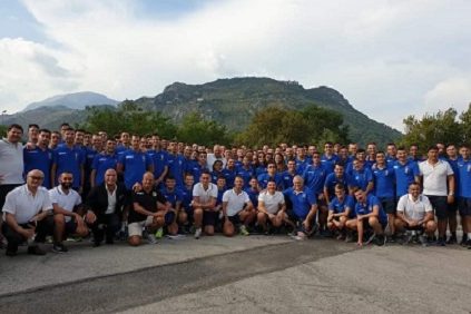 Il gruppo di Eccellenza e Promozione a fine lavori