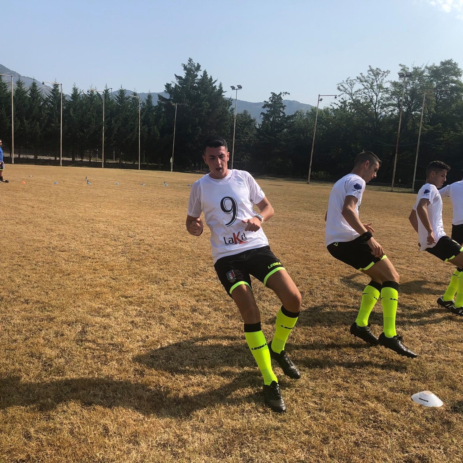 Svolgimento dei test atletici