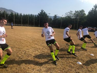 Svolgimento dei test atletici