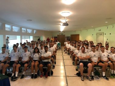 Foto di rito per la prima categoria