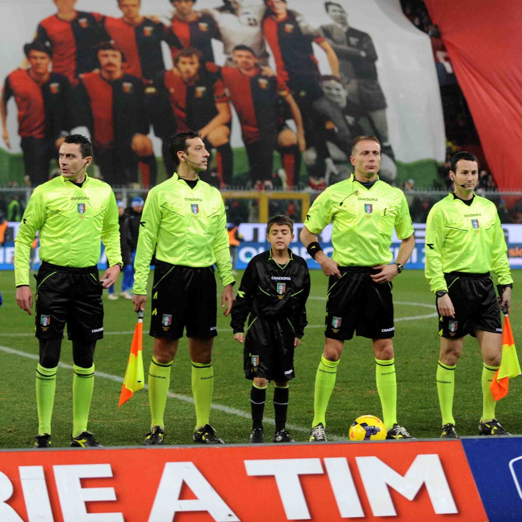 Derby di Genova con i Consezionali Valeri e Giallatini