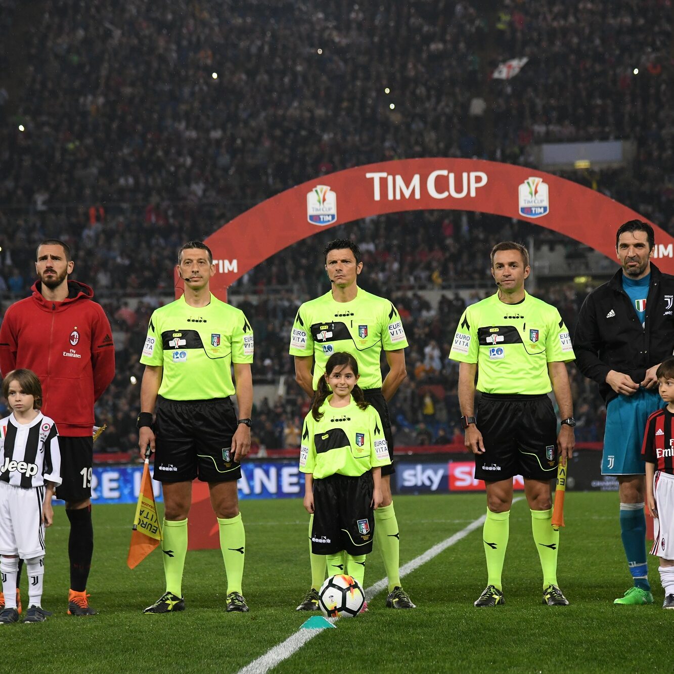 Finale coppa Italia con Damato e Di Fiore