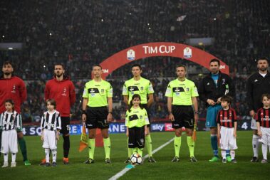 Finale coppa Italia con Damato e Di Fiore