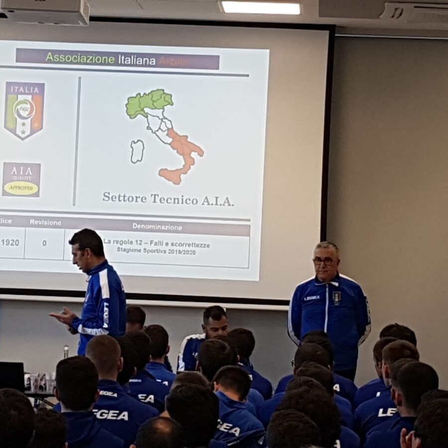 Il Presidente Dobosz durante il raduno