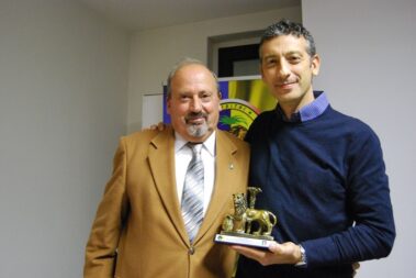 Il Presidente CRA Dobosz con Gasbarri