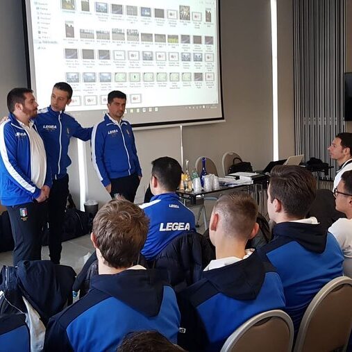 Dobosz con gli OT Stazi e Magnani