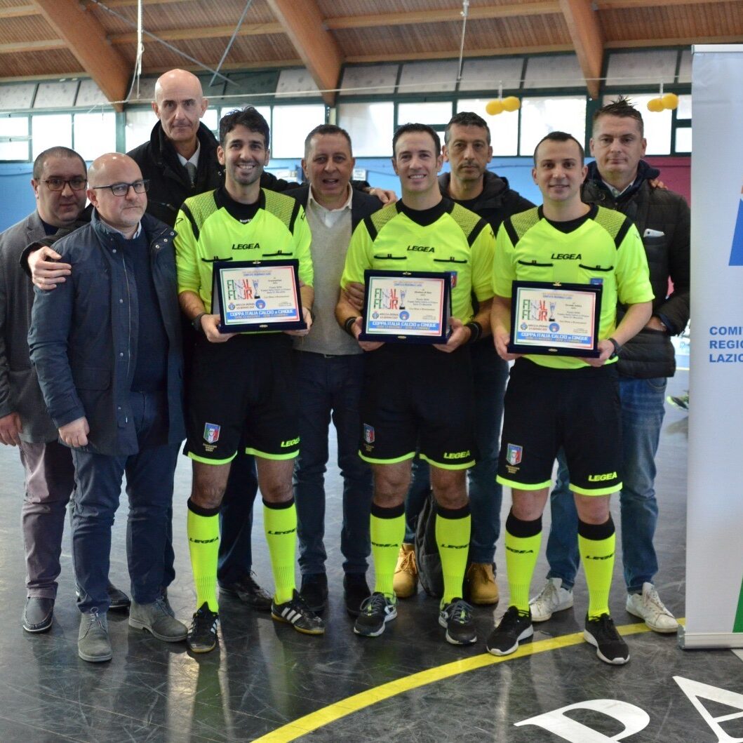 Premiazione Terna finale maschile