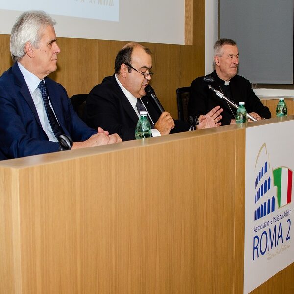 Il discorso di apertura di Trombetta