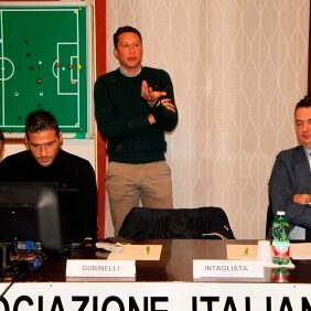 Intagliata durante la riunione tecnica