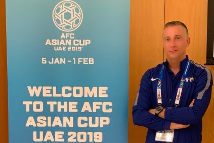 Valeri durante l'Asian Cup