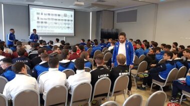 La riunione degli arbitri di Prima Categoria