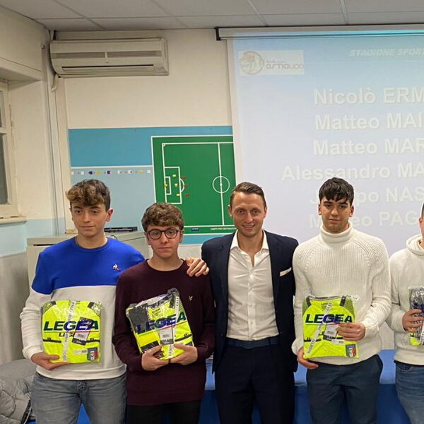 Consegna della divisa ai nuovi arbitri