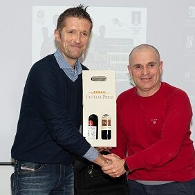 Orsato con il Presidente Samà