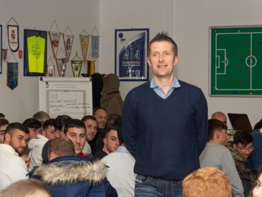 Orsato durante la riunione