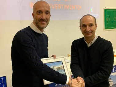 Zannier con il Presidente Ventolini