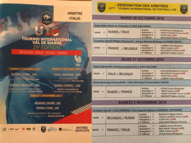 La brochure della manifestazione