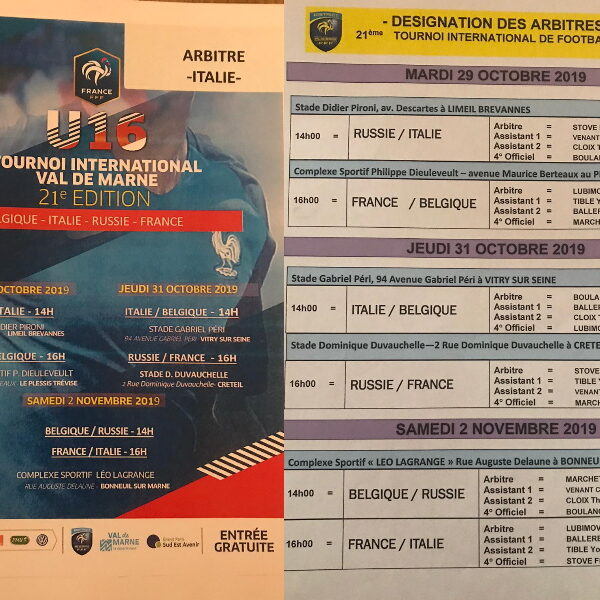 La brochure della manifestazione