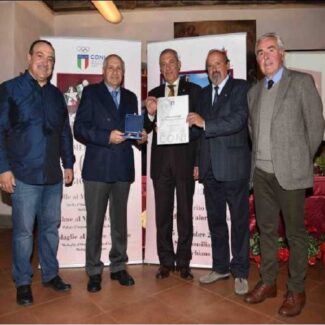 Da sx: Grassoti, Carbonari, Cicuti, Gasbarri e Viola