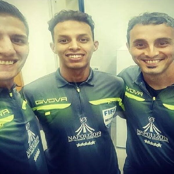 Gli assistenti del Lazio Ticani e Giudice