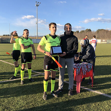 L'AA2 Cirillo premiato dal Presidente Dobosz