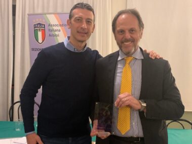 Omaggi con il Presidente Lombardi