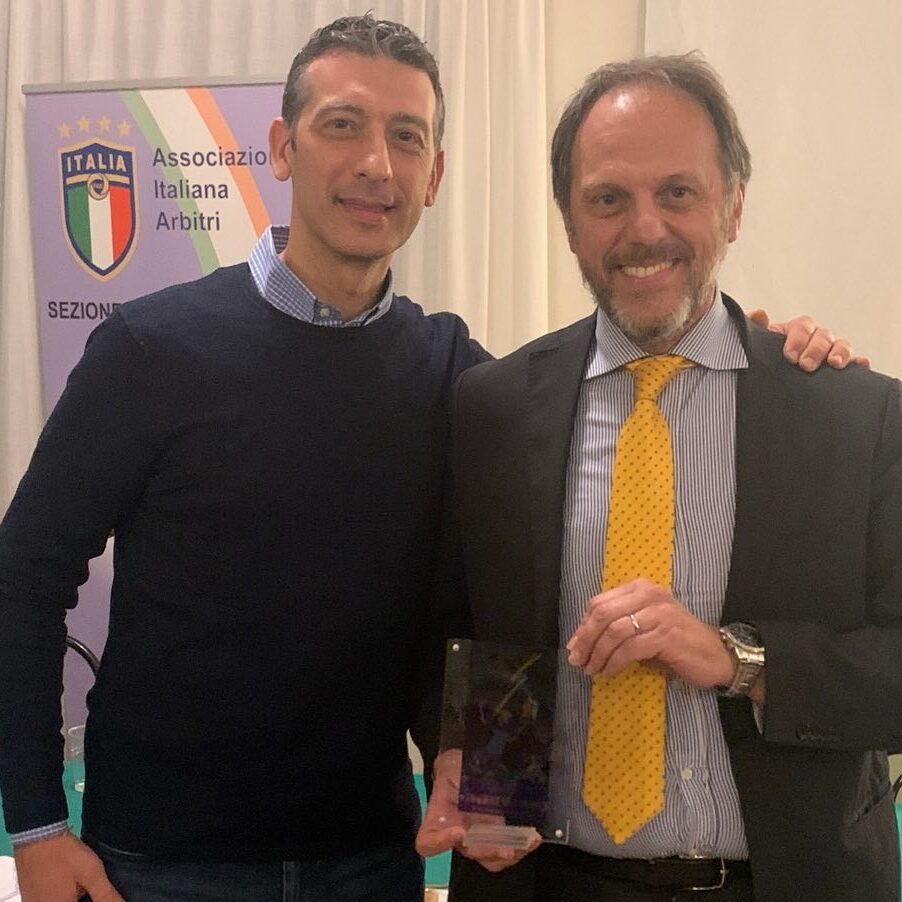 Omaggi con il Presidente Lombardi