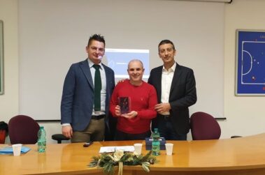 Omaggi con il Presidente Samà