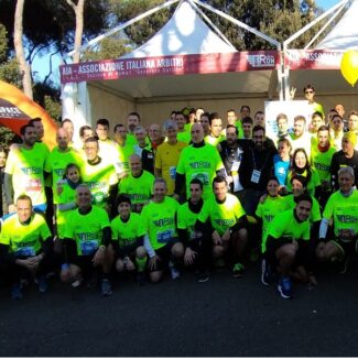Foto di gruppo degli arbitri presenti