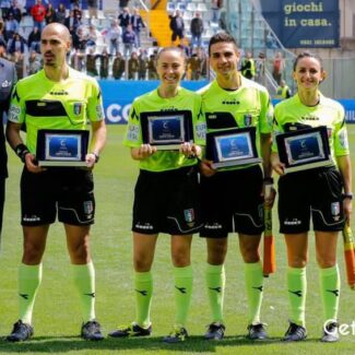 La premiazione con l'OT Ostinelli