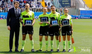 La premiazione con l'OT Ostinelli