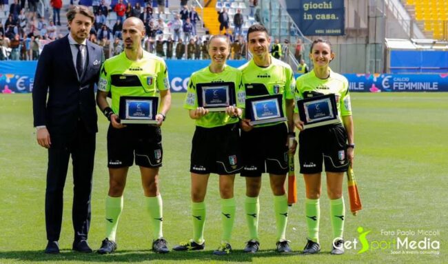 La premiazione con l'OT Ostinelli