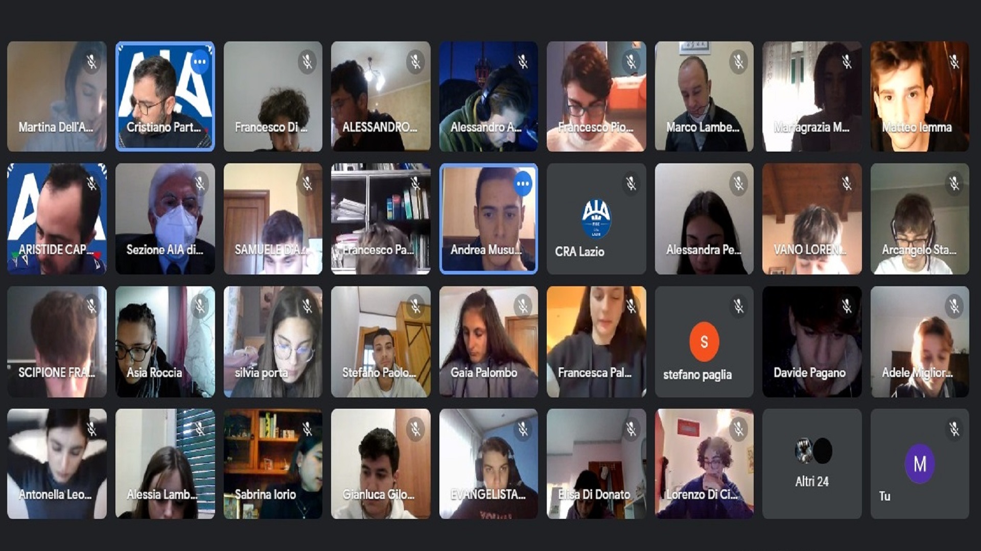 Corso arbitri Cassino 2021-22